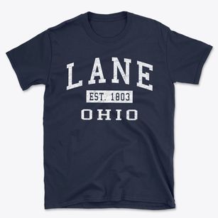 Lane Ohio Classic Established Basic T-Shirt