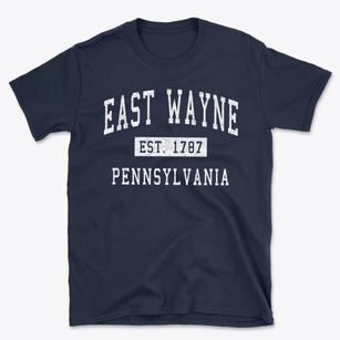 East Wayne Pennsylvania Classic Established Basic T-Shirt