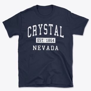Crystal Nevada Classic Established Basic T-Shirt