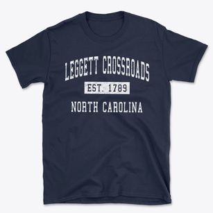 Leggett Crossroads North Carolina Classic Established Basic T-Shirt