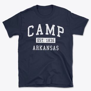 Camp Arkansas Classic Established Basic T-Shirt