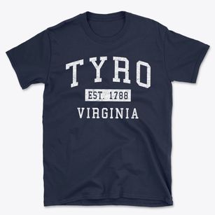 Tyro Virginia Classic Established Basic T-Shirt