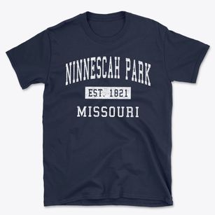 Ninnescah Park Missouri Classic Established Basic T-Shirt