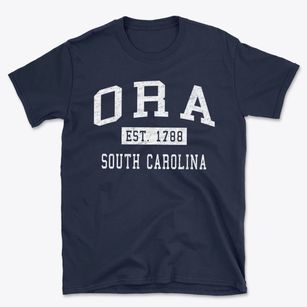 Ora South Carolina Classic Established Basic T-Shirt
