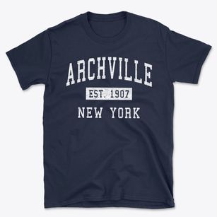 Archville New York Classic Established Basic T-Shirt