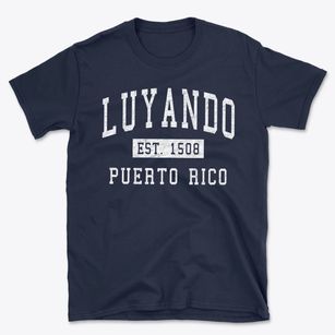 Luyando Puerto Rico Classic Established Basic T-Shirt