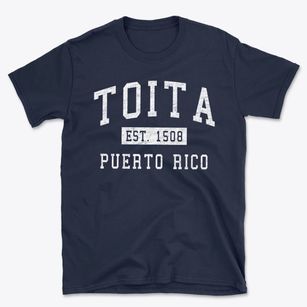 Toita Puerto Rico Classic Established Basic T-Shirt