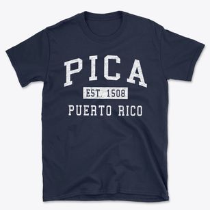 Pica Puerto Rico Classic Established Basic T-Shirt