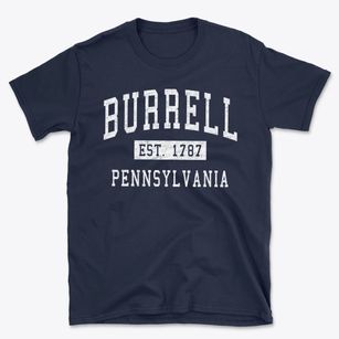 Burrell Pennsylvania Classic Established Basic T-Shirt