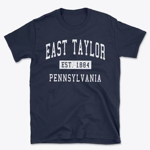 East Taylor Pennsylvania Classic Established Basic T-Shirt