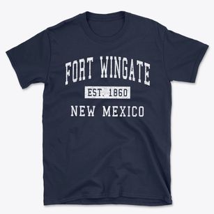 Fort Wingate New Mexico Classic Established Basic T-Shirt