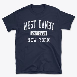 West Danby New York Classic Established Basic T-Shirt