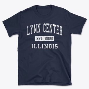 Lynn Center Illinois Classic Established Basic T-Shirt
