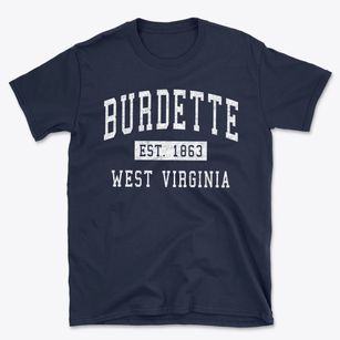 Burdette West Virginia Classic Established Basic T-Shirt