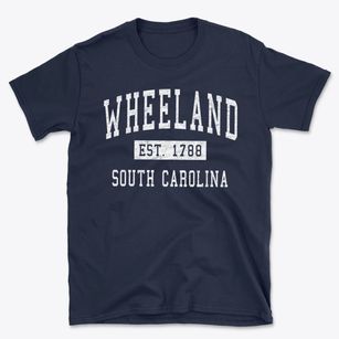 Wheeland South Carolina Classic Established Basic T-Shirt