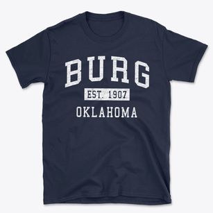 Burg Oklahoma Classic Established Basic T-Shirt