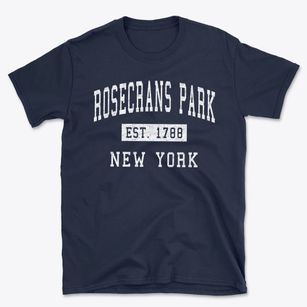 Rosecrans Park New York Classic Established Basic T-Shirt
