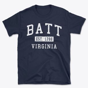 Batt Virginia Classic Established Basic T-Shirt
