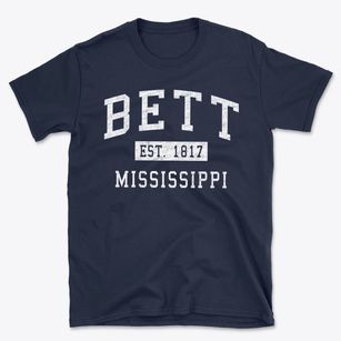 Bett Mississippi Classic Established Basic T-Shirt