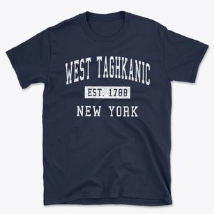 West Taghkanic New York Classic Established Basic T-Shirt