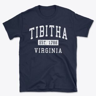 Tibitha Virginia Classic Established Basic T-Shirt