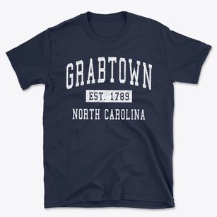 Grabtown North Carolina Classic Established Basic T-Shirt