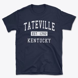 Tateville Kentucky Classic Established Basic T-Shirt