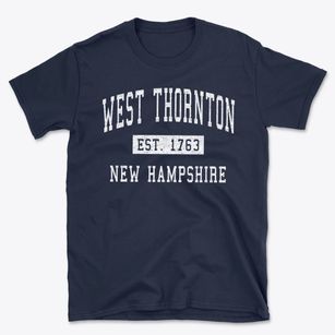West Thornton New Hampshire Classic Established Basic T-Shirt