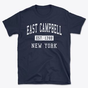 East Campbell New York Classic Established Basic T-Shirt