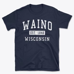 Waino Wisconsin Classic Established Basic T-Shirt