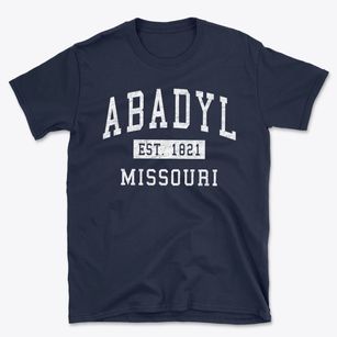 Abadyl Missouri Classic Established Basic T-Shirt