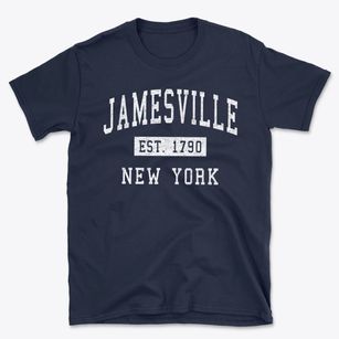 Jamesville New York Classic Established Basic T-Shirt
