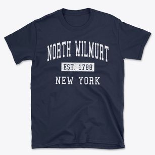 North Wilmurt New York Classic Established Basic T-Shirt