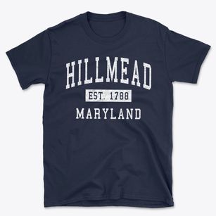 Hillmead Maryland Classic Established Basic T-Shirt