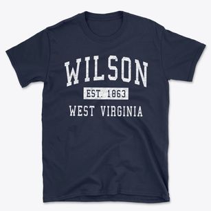 Wilson West Virginia Classic Established Basic T-Shirt