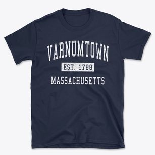 Varnumtown Massachusetts Classic Established Basic T-Shirt