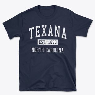 Texana North Carolina Classic Established Basic T-Shirt