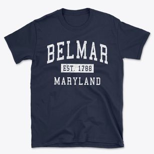 Belmar Maryland Classic Established Basic T-Shirt