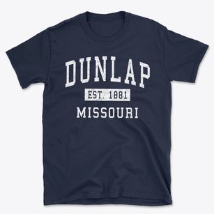 Dunlap Missouri Classic Established Basic T-Shirt