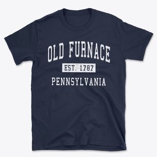 Old Furnace Pennsylvania Classic Established Basic T-Shirt