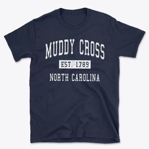 Muddy Cross North Carolina Classic Established Basic T-Shirt