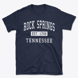 Rock Springs Tennessee Classic Established Basic T-Shirt