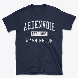 Ardenvoir Washington Classic Established Basic T-Shirt