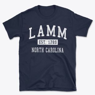 Lamm North Carolina Classic Established Basic T-Shirt