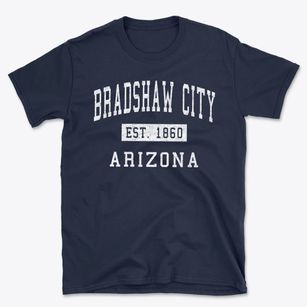 Bradshaw City Arizona Classic Established Basic T-Shirt