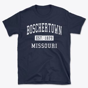 Boschertown Missouri Classic Established Basic T-Shirt