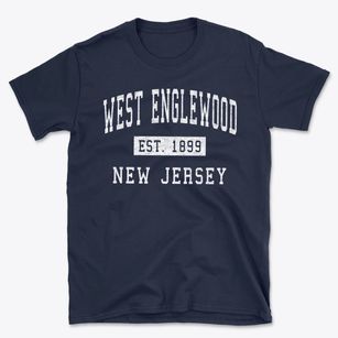 West Englewood New Jersey Classic Established Basic T-Shirt