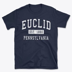 Euclid Pennsylvania Classic Established Basic T-Shirt