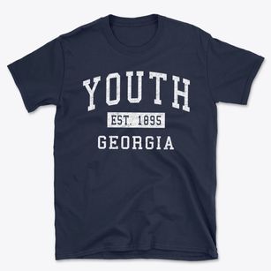 Youth Georgia Classic Established Basic T-Shirt