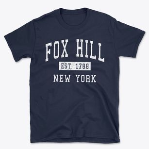 Fox Hill New York Classic Established Basic T-Shirt